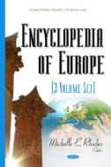 Cover art of Encyclopedia of Europe by Michelle E. Rhodes