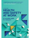 Health and Safety at Work : An Essential Guide for Managers