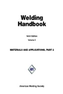 Cover art of Welding Handbook by Annette O'Brien and American Welding Society