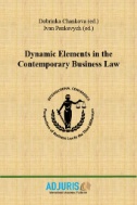 Cover art of Dynamic Elements in the Contemporary Business Law by Dobrinka Chankova