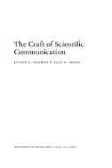 Cover of The Craft of Scientific Communication eBook