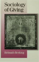 Cover art of Sociology of Giving by Helmuth Berking