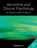 Abnormal and Clinical Psychology : An Introductory Textbook Image
