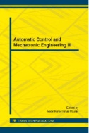 Automatic Control and Mechatronic Engineering III