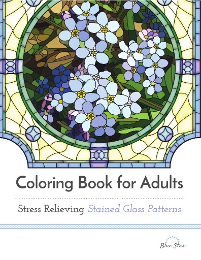 Download Coloring Book for Adults: Stress Relieving Stained Glass | Digital Magazine Subscription | Flipster