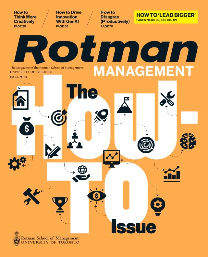 Rotman Management Magazine Subscriptions