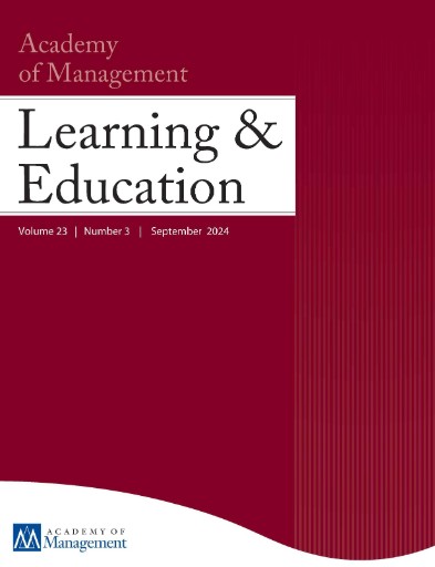 Academy of Management Learning & Education Magazine Subscriptions