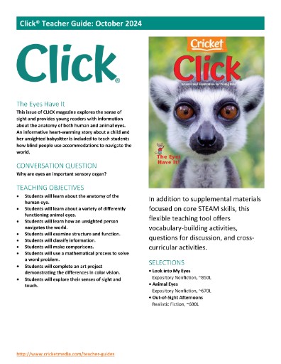 Click Teacher's Guide Magazine Subscriptions