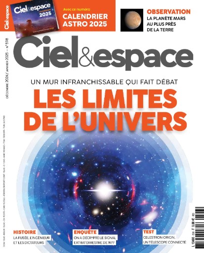 Ciel et Espace Magazine Subscriptions