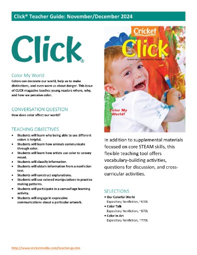 Click Teacher's Guide Magazine Subscriptions