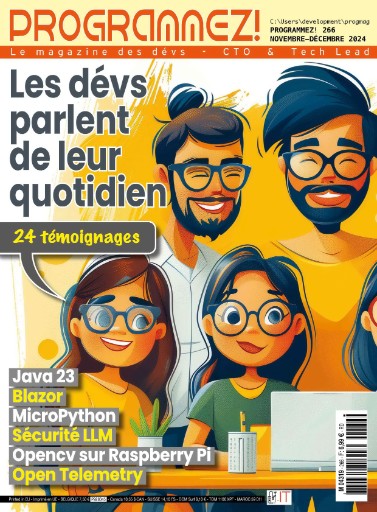 Programmez! Le Magazine des Programmeurs Magazine Subscriptions