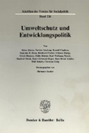 Umweltschutz und Entwicklungspolitik.