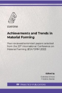 Achievements and Trends in Material Forming