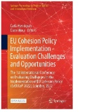 EU Cohesion Policy Implementation - Evaluation Challenges and Opportunities : The 1st International Conference on Evaluating Challenges in the Implementation of EU Cohesion Policy (EvEUCoP 2022), Coimbra, 2022