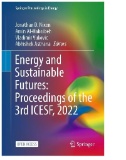 Energy and Sustainable Futures: Proceedings of the 3rd ICESF, 2022