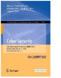 Cyber Security : 18th China Annual Conference, CNCERT 2021, Beijing, China, July 20–21, 2021, Revised Selected Papers