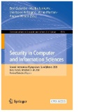 Security in Computer and Information Sciences : Second International Symposium, EuroCybersec 2021, Nice, France, October 25–26, 2021, Revised Selected Papers