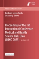 Proceedings of the 1st International Conference Medical and Health Science Halu Oleo (IMHO 2023) : Developing Interpersonal Cooperation (IPC) in the Field of Health Science with Publication Outcomes